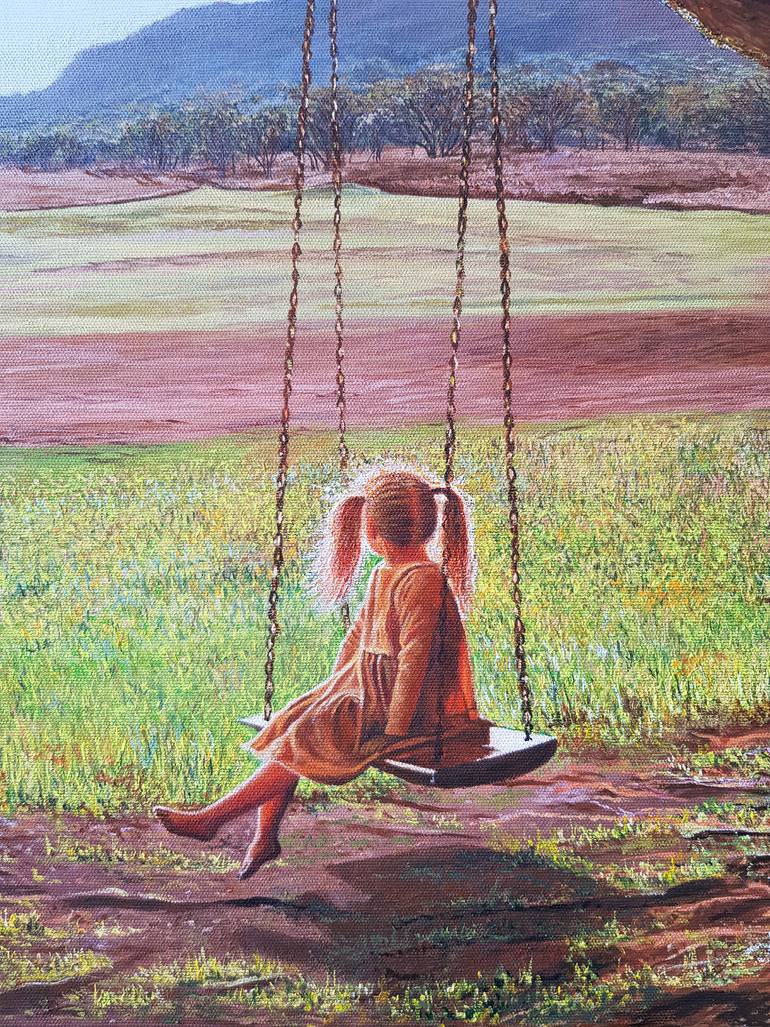 Original Realism Landscape Painting by Lejla Zejnic