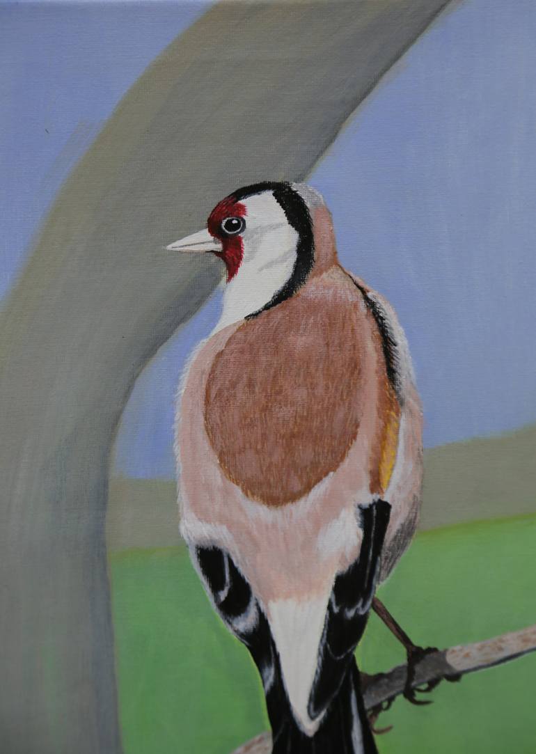 Original Realism Wildlife Painting by Marjana C