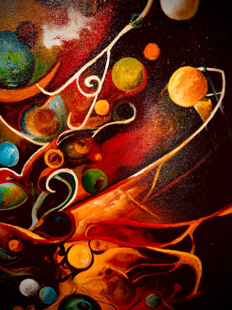 Original Surrealism Women Painting by Mayra Cinta