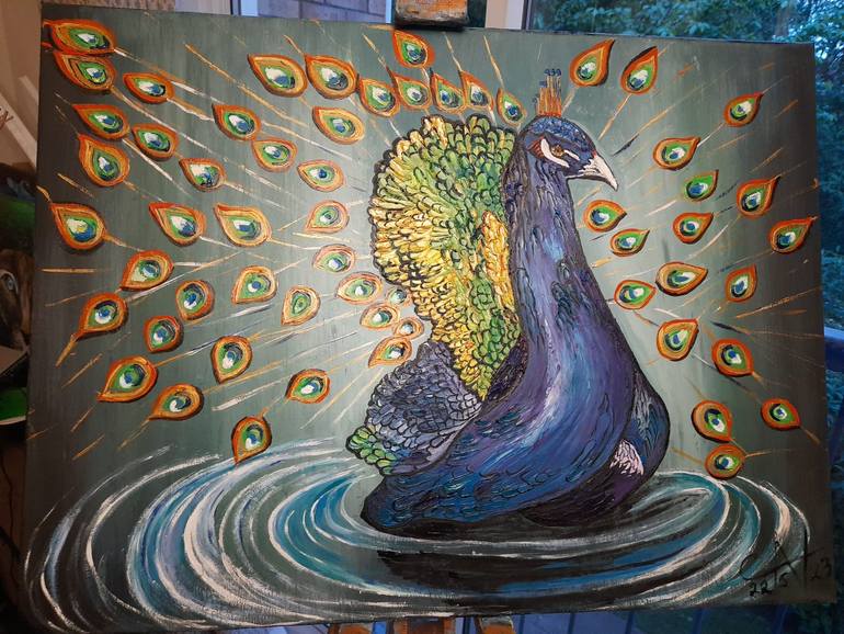 Rain of Pride Painting by Carla Nobilio | Saatchi Art