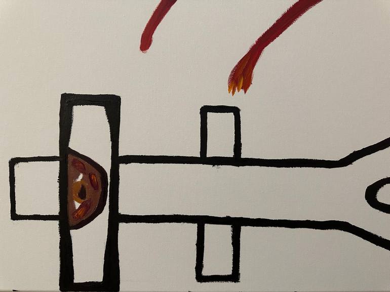 Original Contemporary Politics Painting by Fahima Art