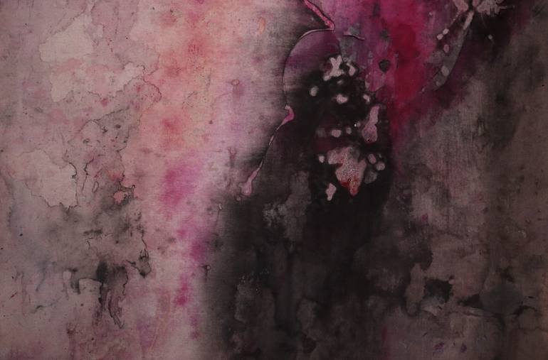 Original Abstract Expressionism Fantasy Painting by Sinem Vardar