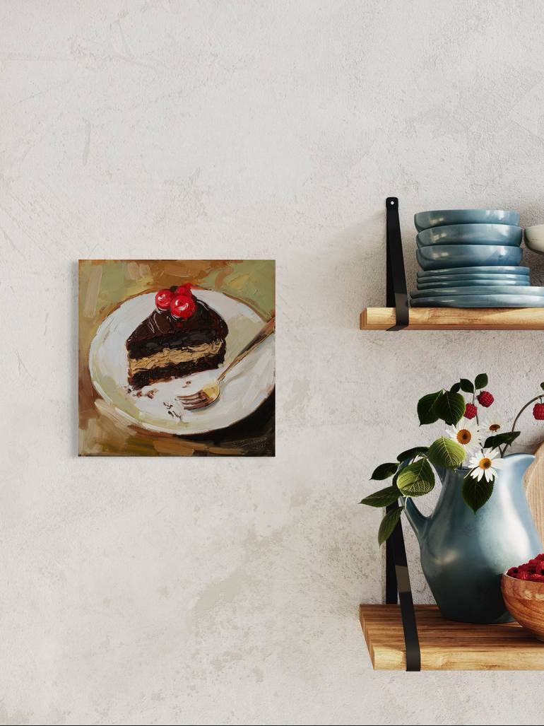 Original Impressionism Still Life Painting by Serhii Zavadenko