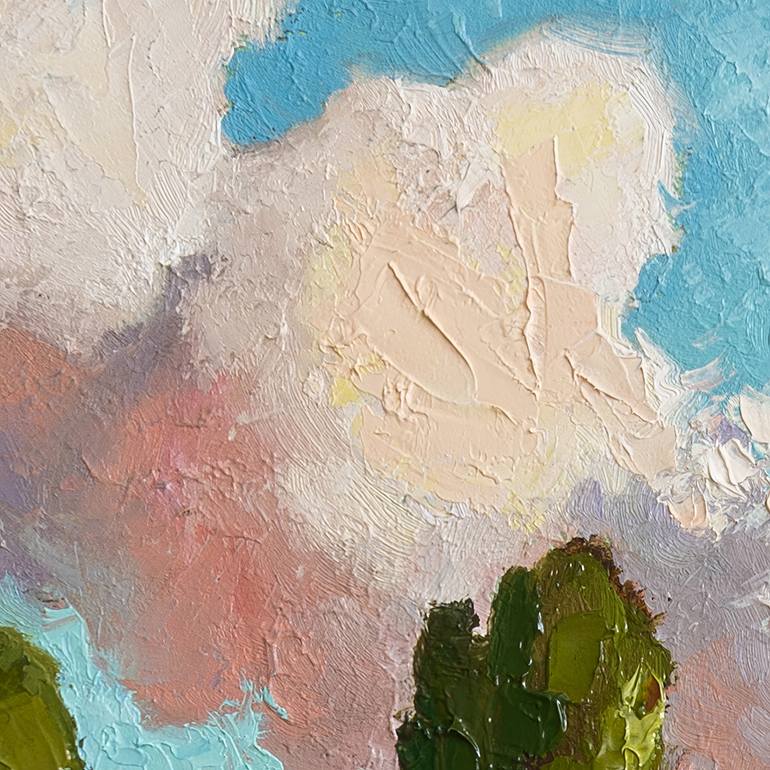 Original Impressionism Landscape Painting by Serhii Zavadenko