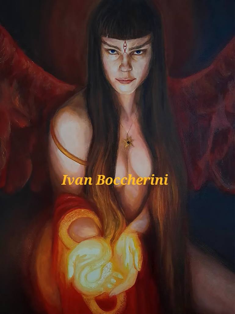 Original Classicism Classical Mythology Painting by Ivan Boccherini