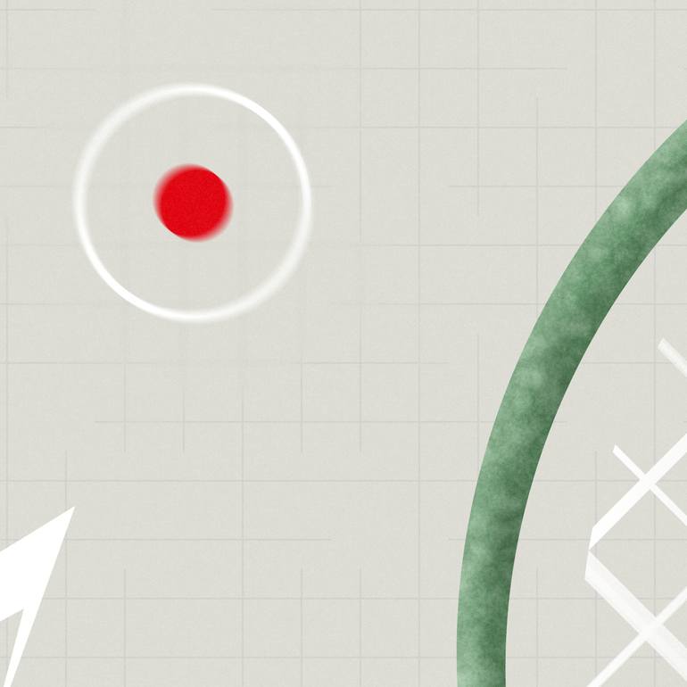 Original Minimalism Abstract Digital by Alexandr Brom