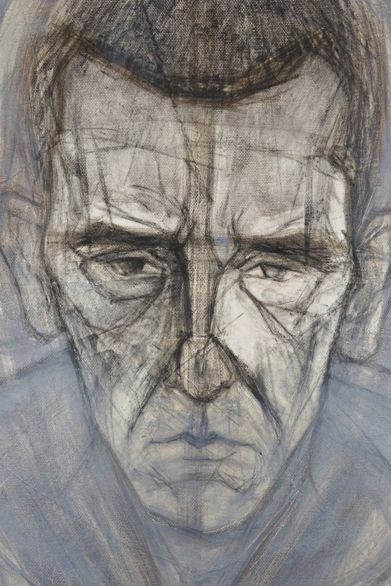 Original Expressionism People Mixed Media by Aleksandar Markovic