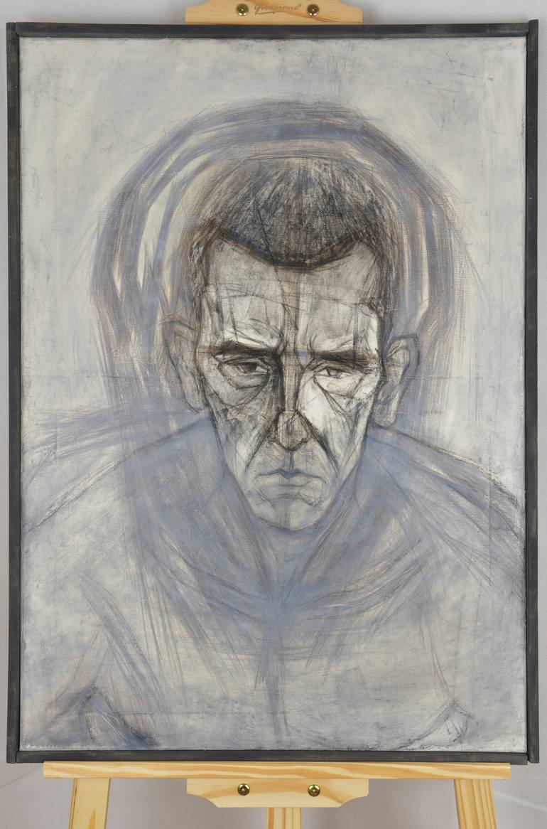Original Expressionism People Mixed Media by Aleksandar Markovic