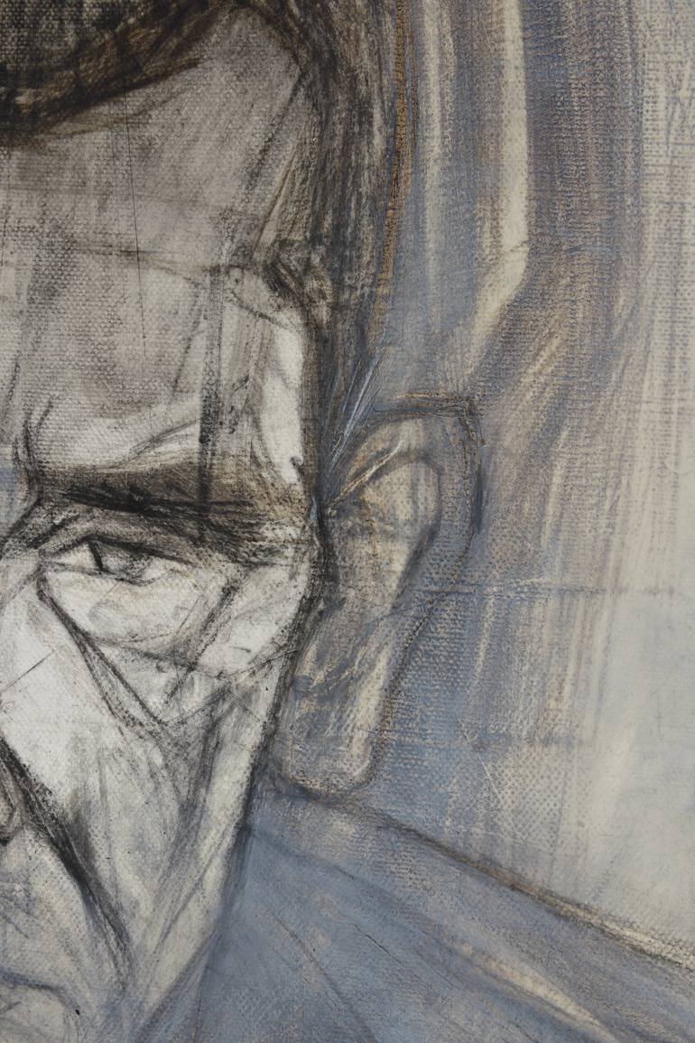 Original Expressionism People Mixed Media by Aleksandar Markovic