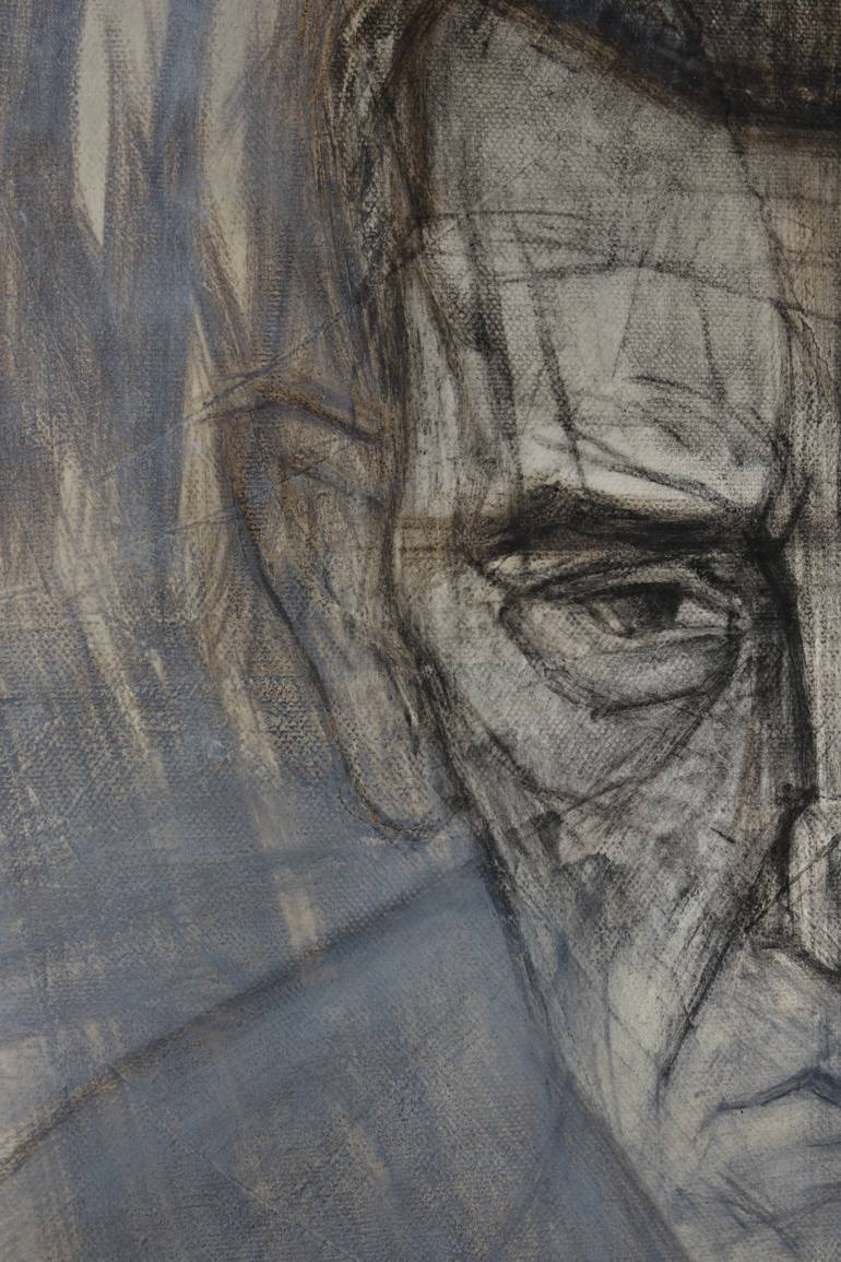 Original Expressionism People Mixed Media by Aleksandar Markovic