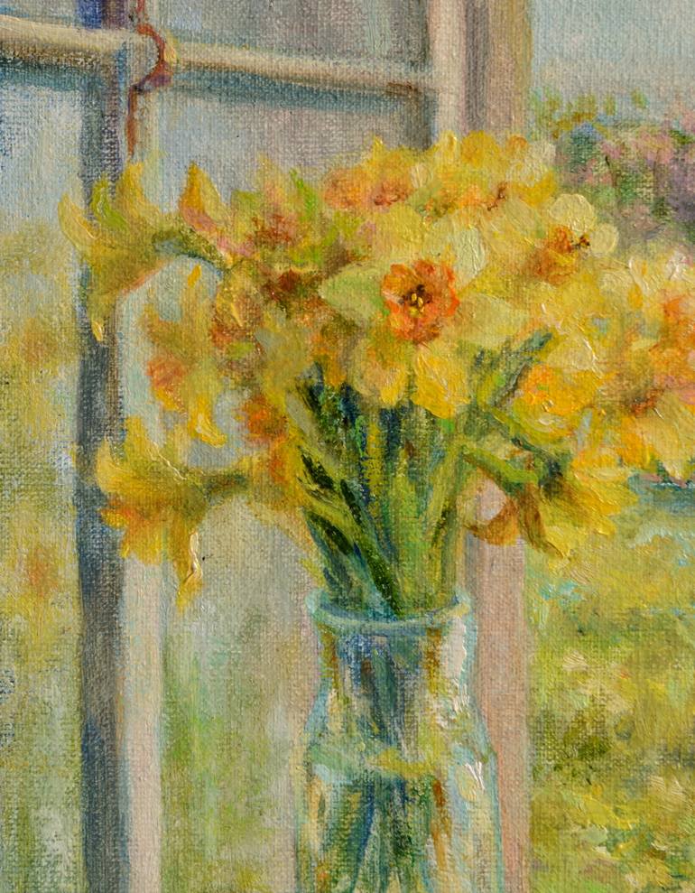 Original Contemporary Garden Painting by Arti Pasiero