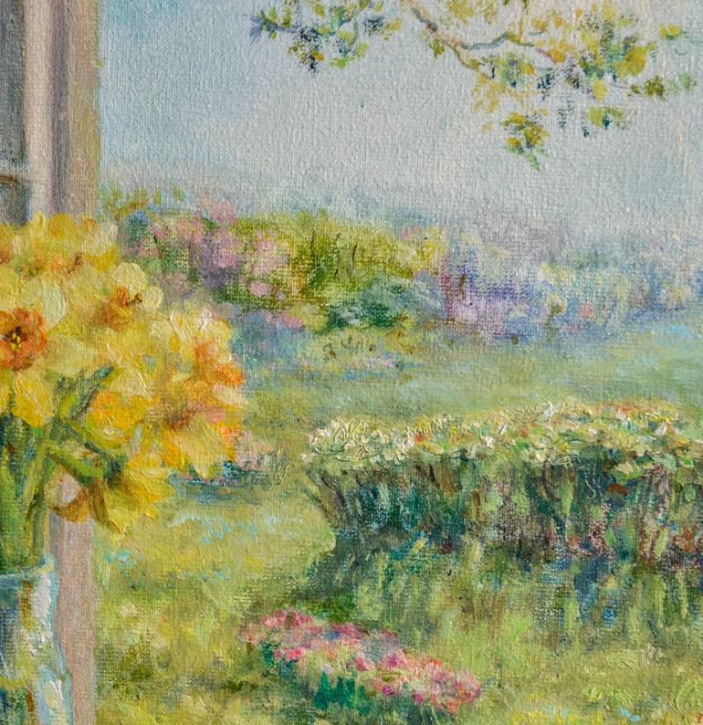 Original Contemporary Garden Painting by Arti Pasiero