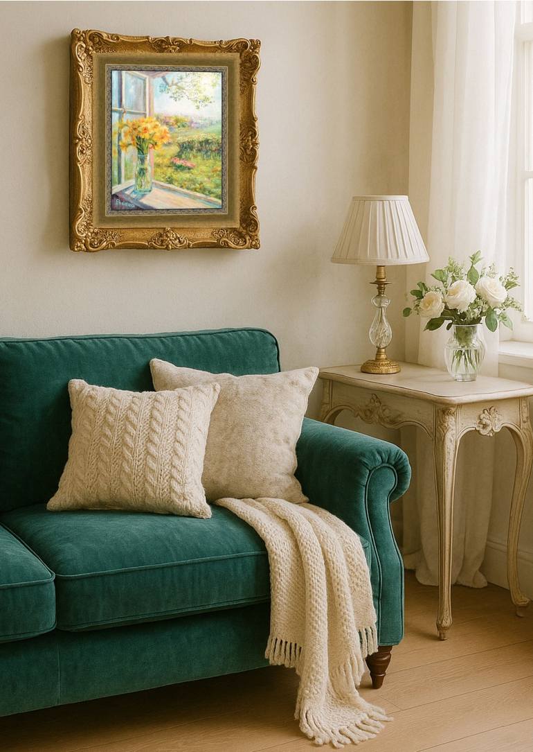 Original Contemporary Garden Painting by Arti Pasiero