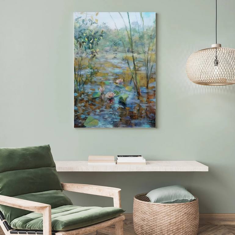 Original Impressionism Nature Painting by Arti Pasiero