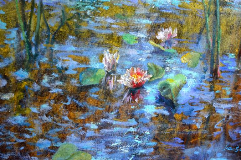 Original Impressionism Nature Painting by Arti Pasiero