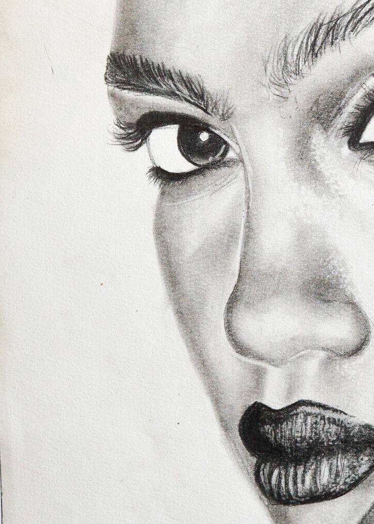 Original Figurative Women Drawing by Mari Alis