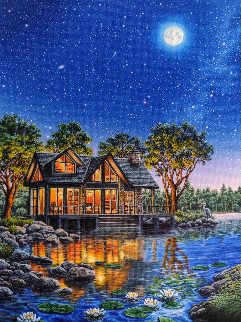 Original Other Landscape Painting by Esin Ak