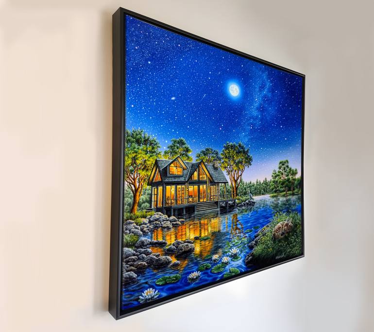 Original Other Landscape Painting by Esin Ak