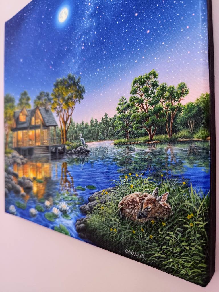 Original Other Landscape Painting by Esin Ak