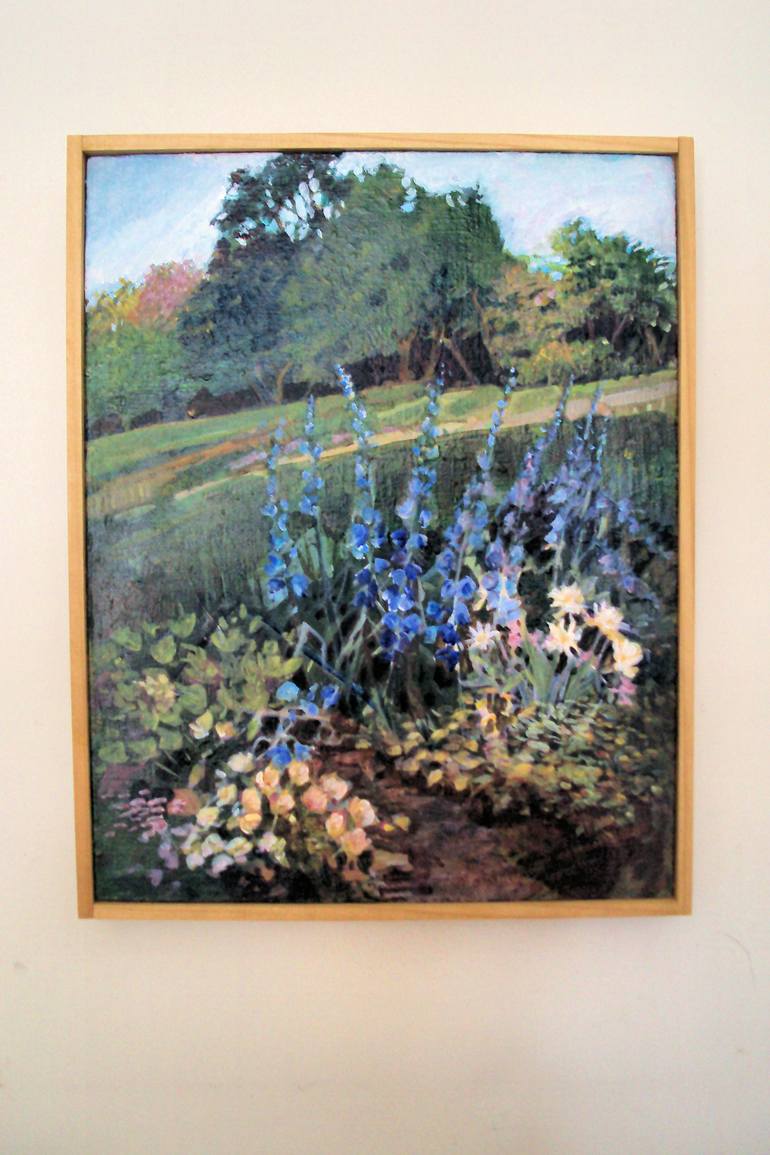 Original Impressionism Landscape Painting by Diane Ursin