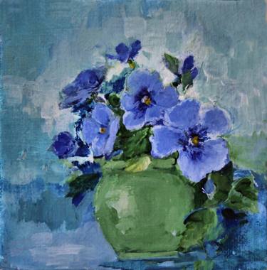 Original Floral Paintings by Diane Ursin