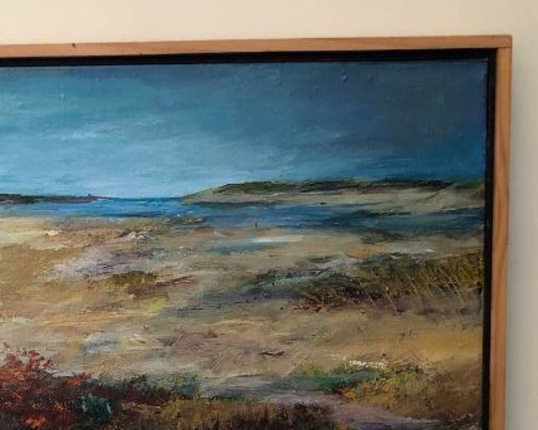 Original Impressionism Seascape Painting by Diane Ursin