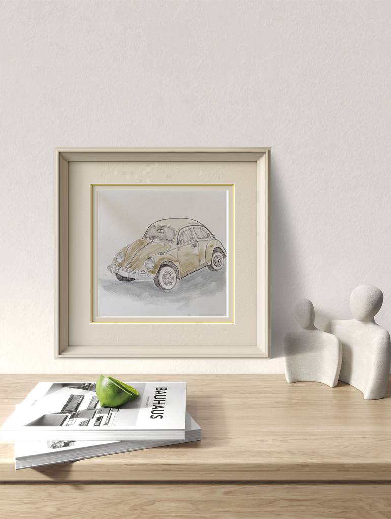 Original Contemporary Car Painting by Iva Djuric