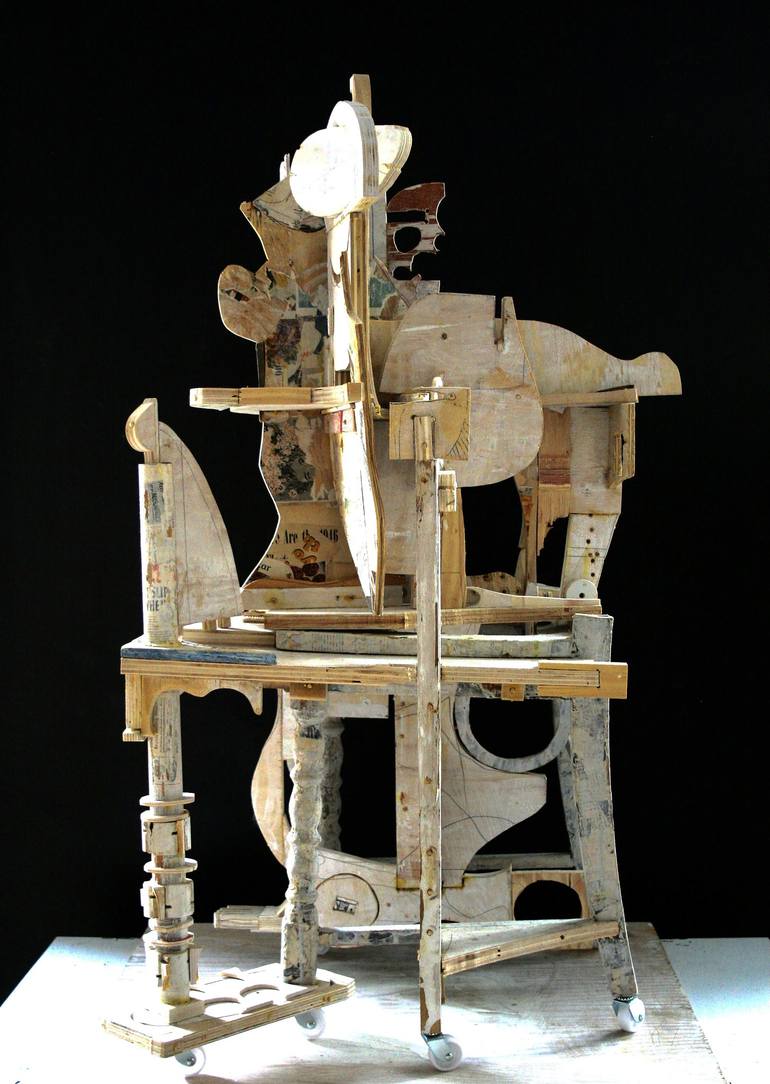 Original Abstract Sculpture by Mikhail Gubin