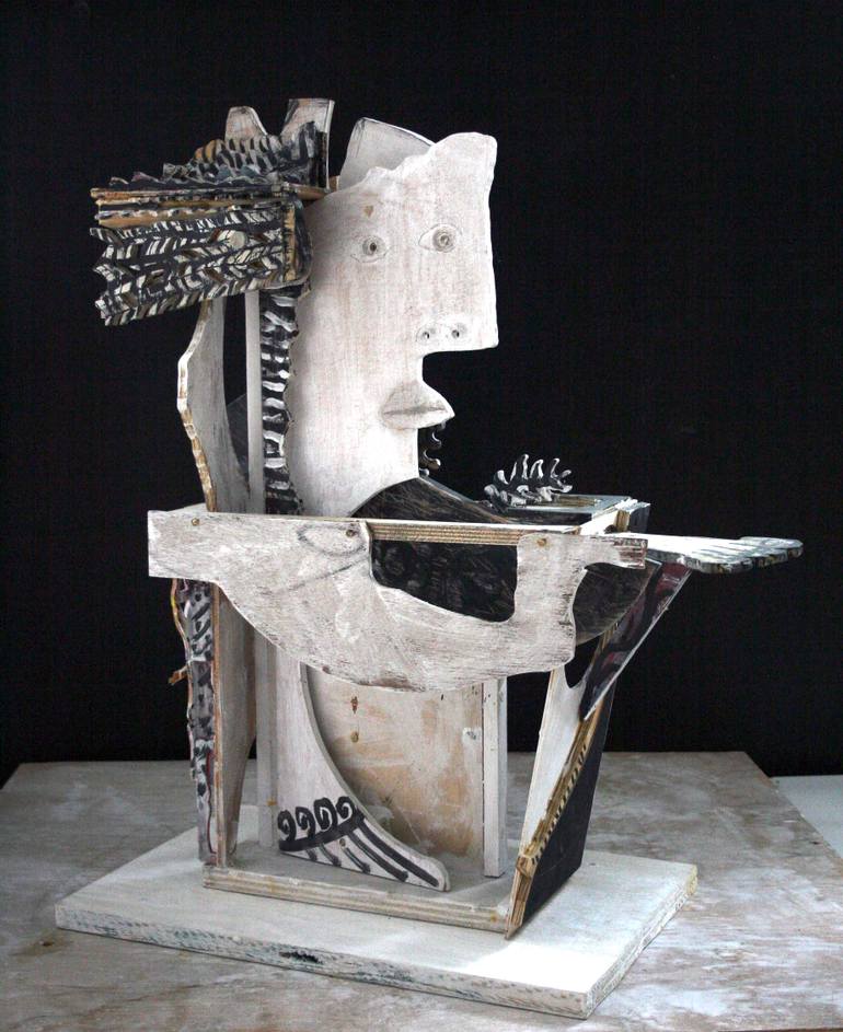 Original 3d Sculpture Abstract Sculpture by Mikhail Gubin