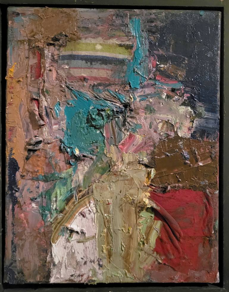 Original Abstract Painting by Mikhail Gubin