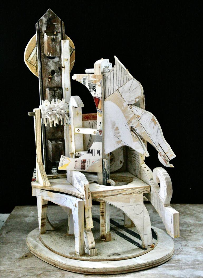 Original Abstract Sculpture by Mikhail Gubin