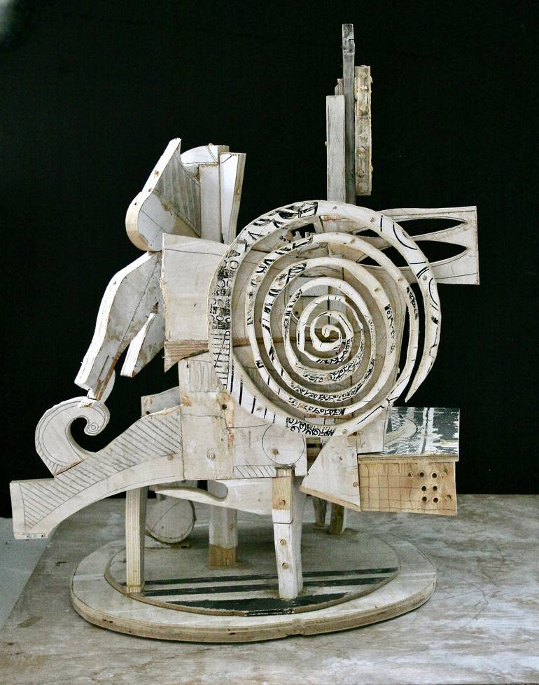 Original Abstract Sculpture by Mikhail Gubin