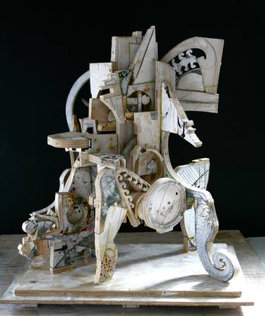 Original Abstract Sculpture by Mikhail Gubin