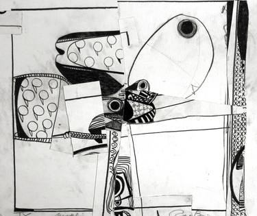 Original Abstract Drawings by Mikhail Gubin