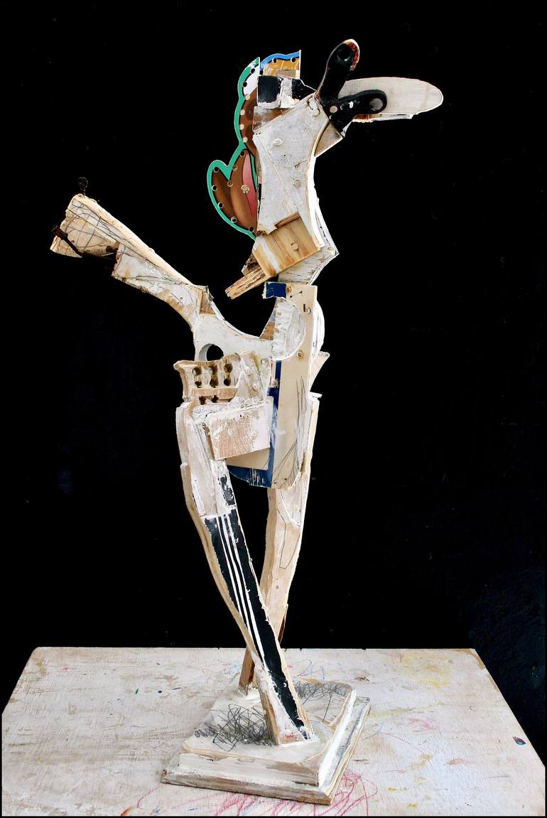 Original Dada Animal Sculpture by Mikhail Gubin
