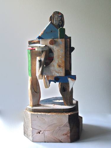 Original Abstract Expressionism Abstract Sculpture by Mikhail Gubin