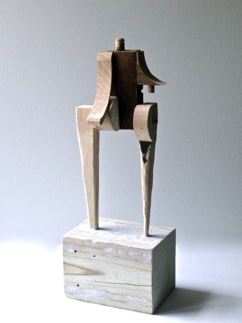 Original Cubism Men Sculpture by Mikhail Gubin