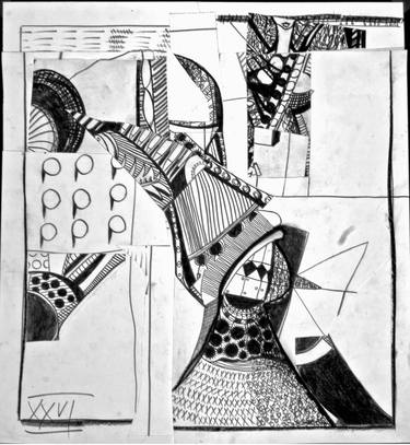 Print of Surrealism Abstract Drawings by Mikhail Gubin