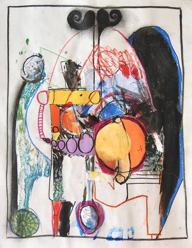 Original Conceptual Abstract Drawings by Mikhail Gubin