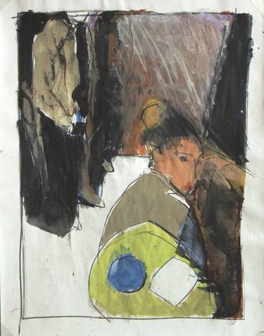 Original Impressionism People Drawings by Mikhail Gubin