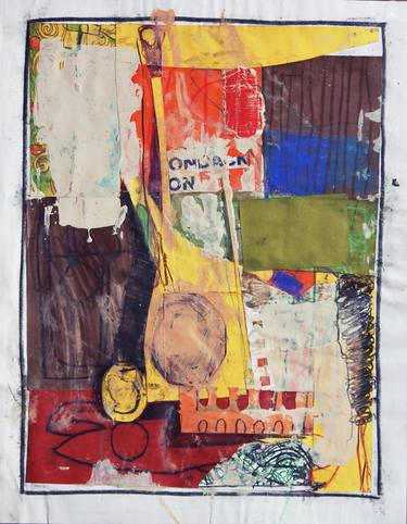 Print of Abstract Collage by Mikhail Gubin