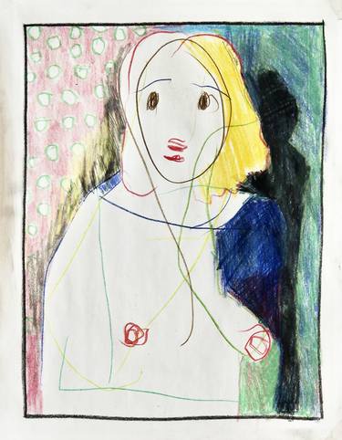 Print of Figurative People Drawings by Mikhail Gubin