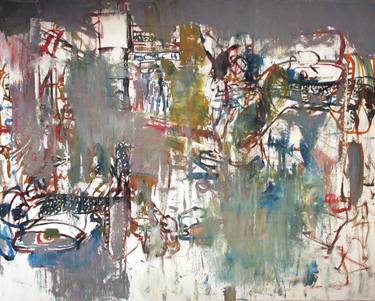 Original Abstract Expressionism Abstract Paintings by Mikhail Gubin