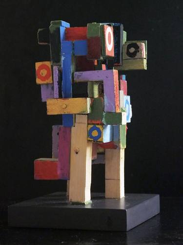 Print of Cubism Abstract Sculpture by Mikhail Gubin