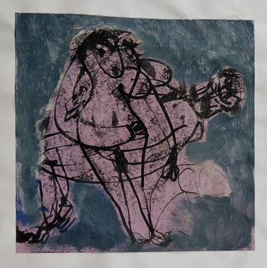 Print of Erotic Drawings by Mikhail Gubin
