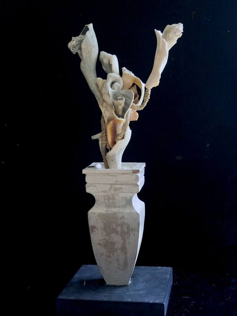 Original Conceptual Botanic Sculpture by Mikhail Gubin