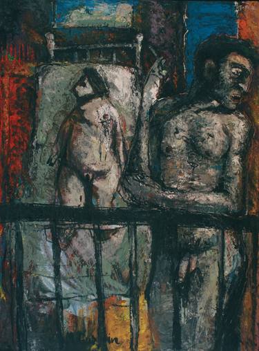 Print of Expressionism Love Paintings by Mikhail Gubin