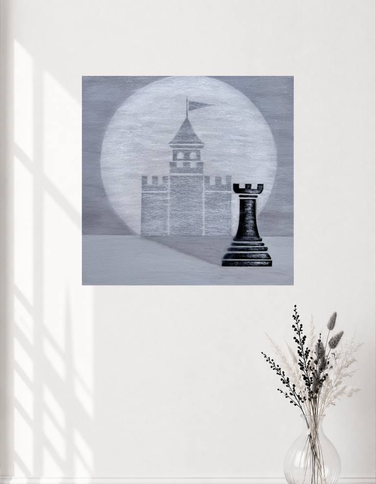 Original Surrealism Fantasy Painting by Svitlana Romanova