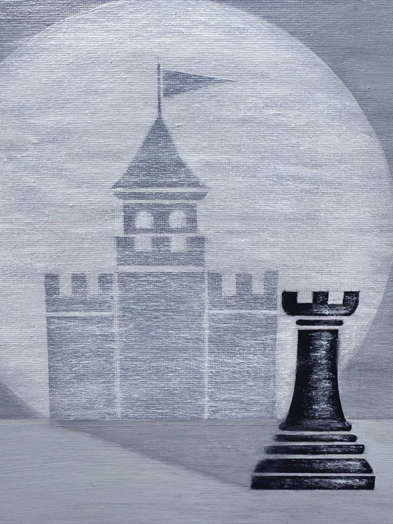 Original Surrealism Fantasy Painting by Svitlana Romanova