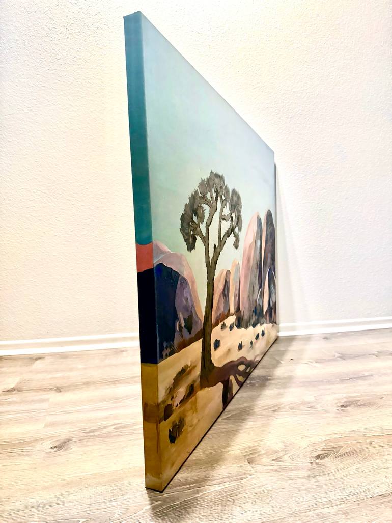 Original Abstract Landscape Painting by Ella Bay